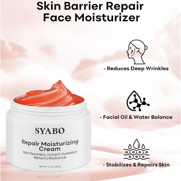 2 PACK - BRAND NEW IN BOX - Syabo Repair Moisturizing Cream 1.7 oz / 50g - Picture 4 of 6